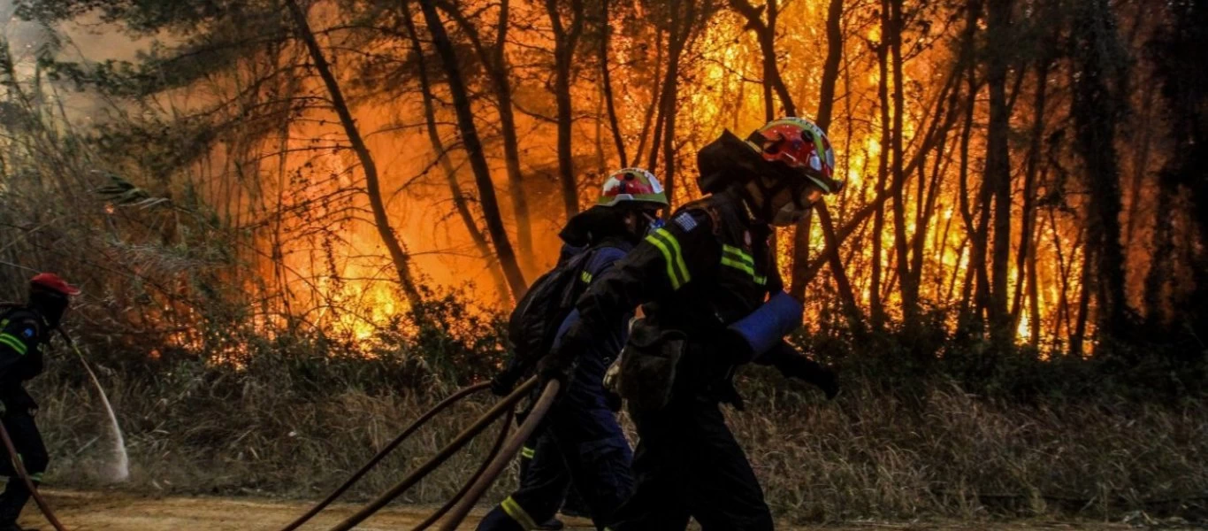 Υψηλός κίνδυνος πυρκαγιάς - Αυτός είναι ο χάρτης πρόβλεψης κινδύνου